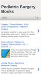 Mobile Screenshot of pediatricsurgerybooks.com